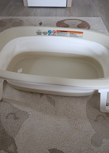 Gri Katlanabilir Bebek Banyo Seti - Görsel 6