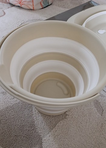 Gri Katlanabilir Bebek Banyo Seti - Görsel 4