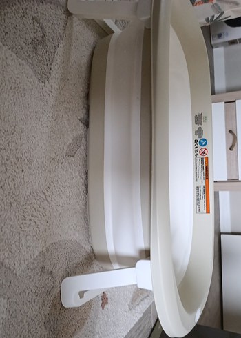 Gri Katlanabilir Bebek Banyo Seti - Görsel 5