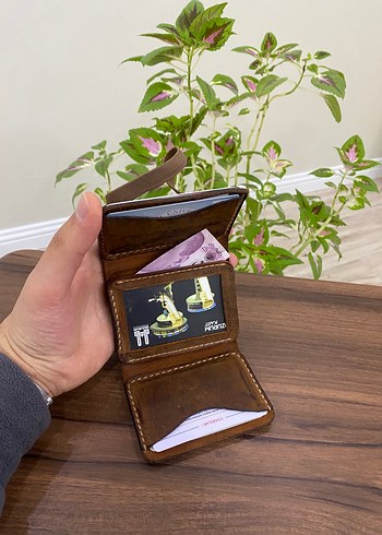 Kahverengi Erkek DERİ Cüzdan - Görsel 5