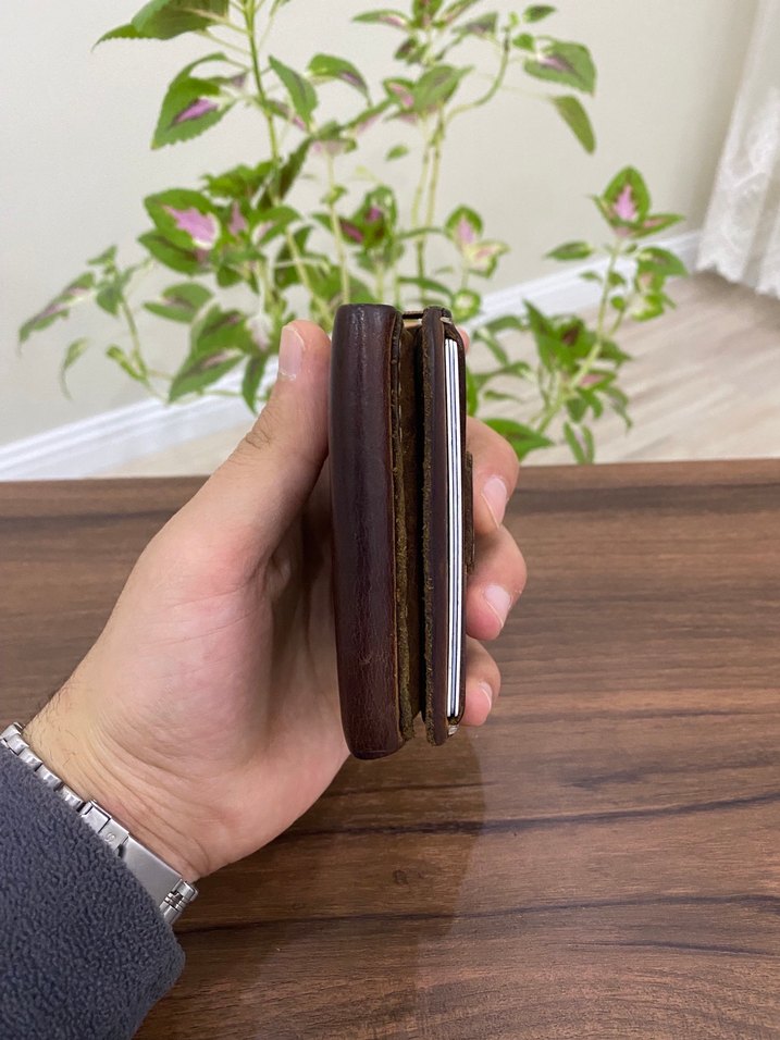 Kahverengi  Erkek DERİ Cüzdan - Görsel 3