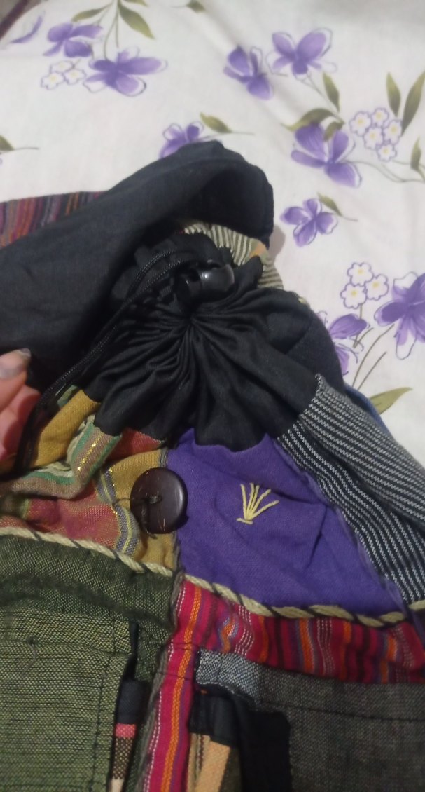 renkli desenli sırt çantası - Görsel 2