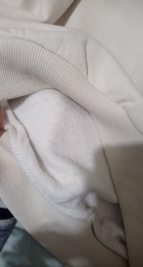 Krem Renk Pamuklu Manhattan Baskılı Sweatshirt - Görsel 3