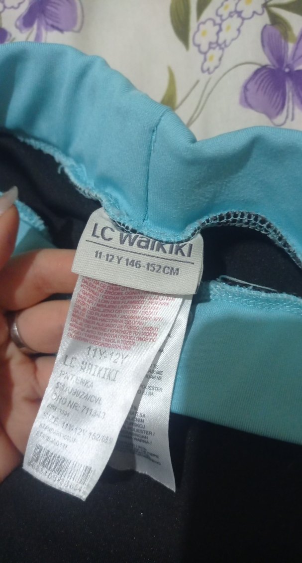 Kadın Kapri Tayt - Görsel 2