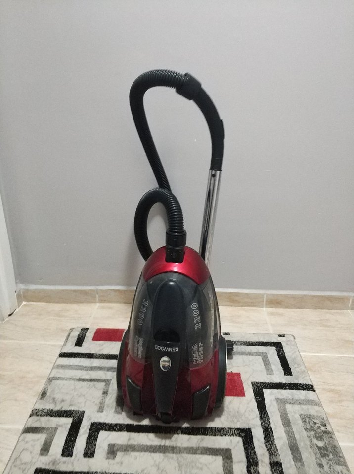 Kenwood Kırmızı HEPA Filtreli Elektrikli Süpürge - Görsel 3