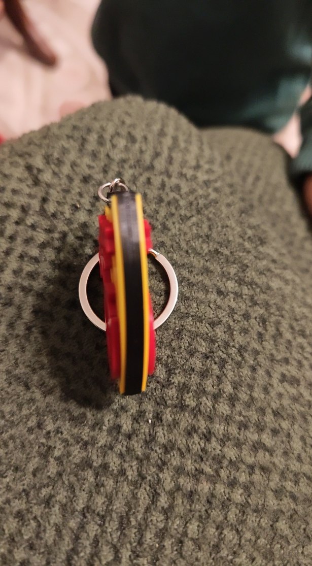 Renkli Galatasaray Anahtarlık - Görsel 2