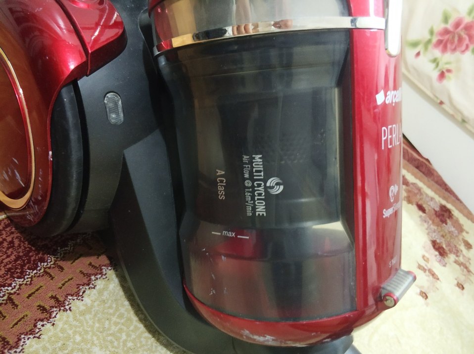 Arçelik Perla Kırmızı Süpürge - Görsel 3