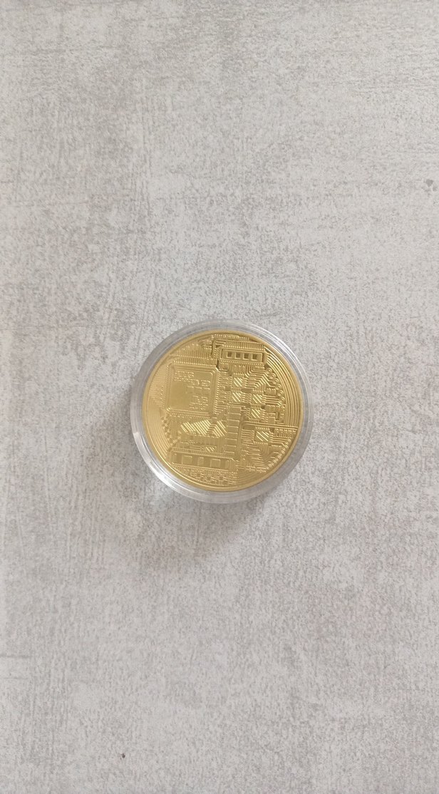 bitcoin madeni hatıra parası - Görsel 2