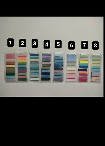 Renkli post it