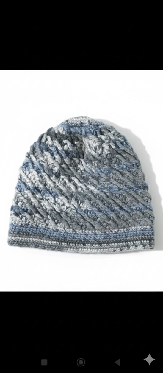 el emeğiyle yapılmış bir örgü beredir. - Görsel 2