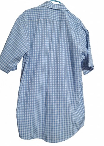 Gömlek (pötikareli) kısa kollu bir erkek gömleğidir - Görsel 3