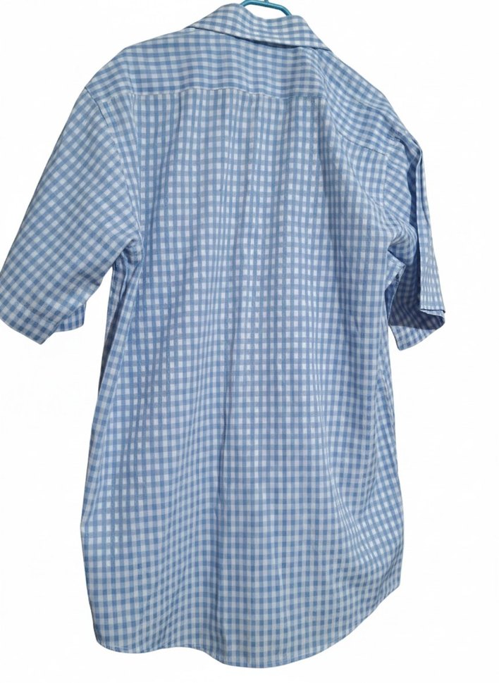 Gömlek (pötikareli) kısa kollu bir erkek gömleğidir - Görsel 3