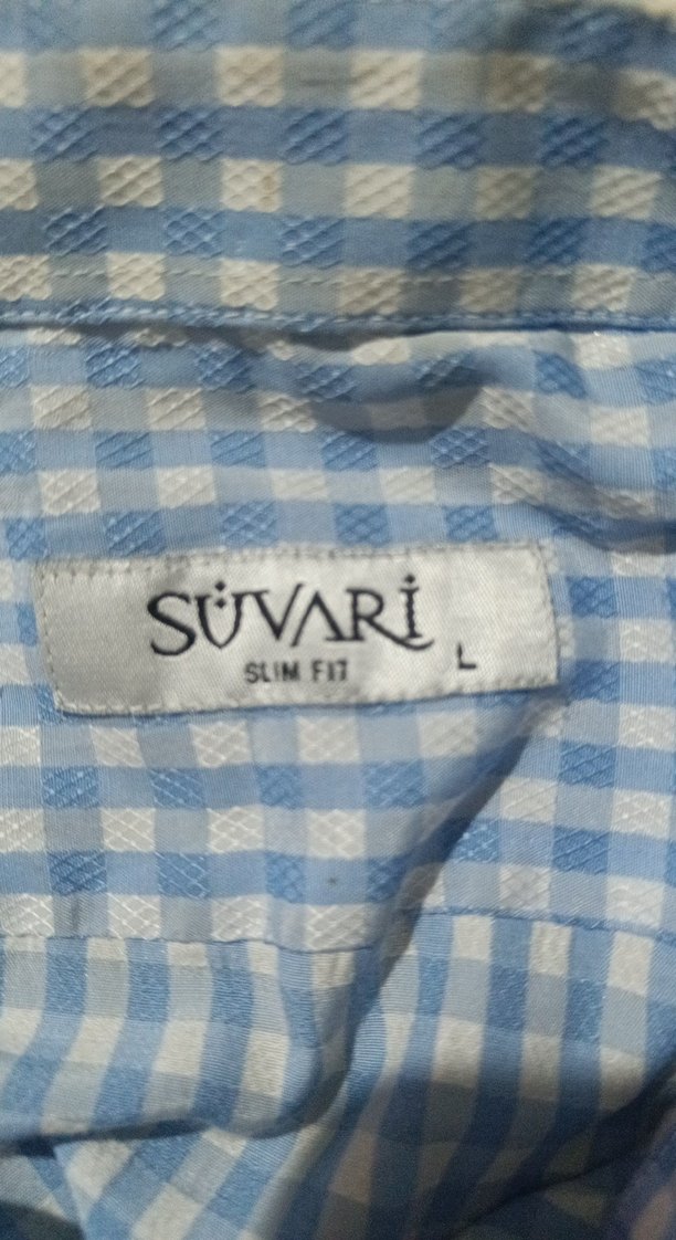 Gömlek (pötikareli) kısa kollu bir erkek gömleğidir - Görsel 4