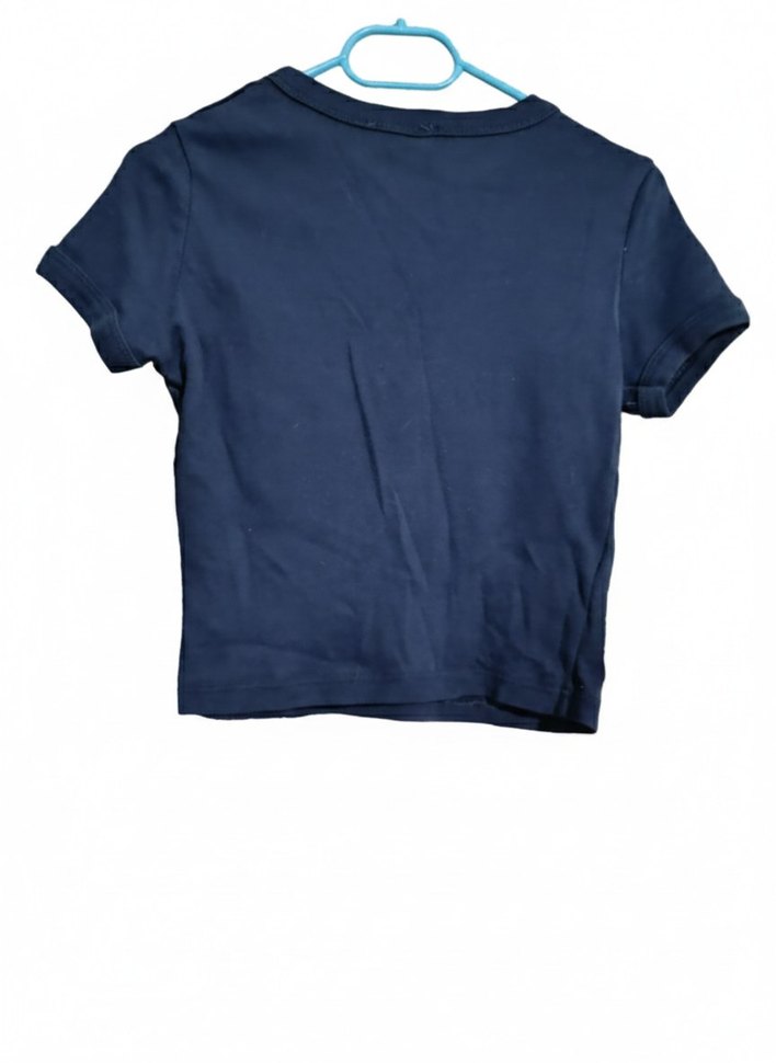 Siyah Uzun Kollu yünlü Sweatshirt ve crop - Görsel 5