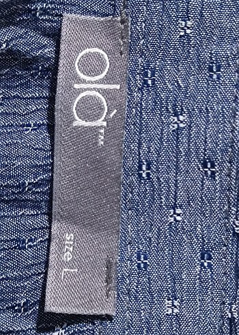 Düğmeli Uzun Kollu Keten Gömlek - Görsel 4