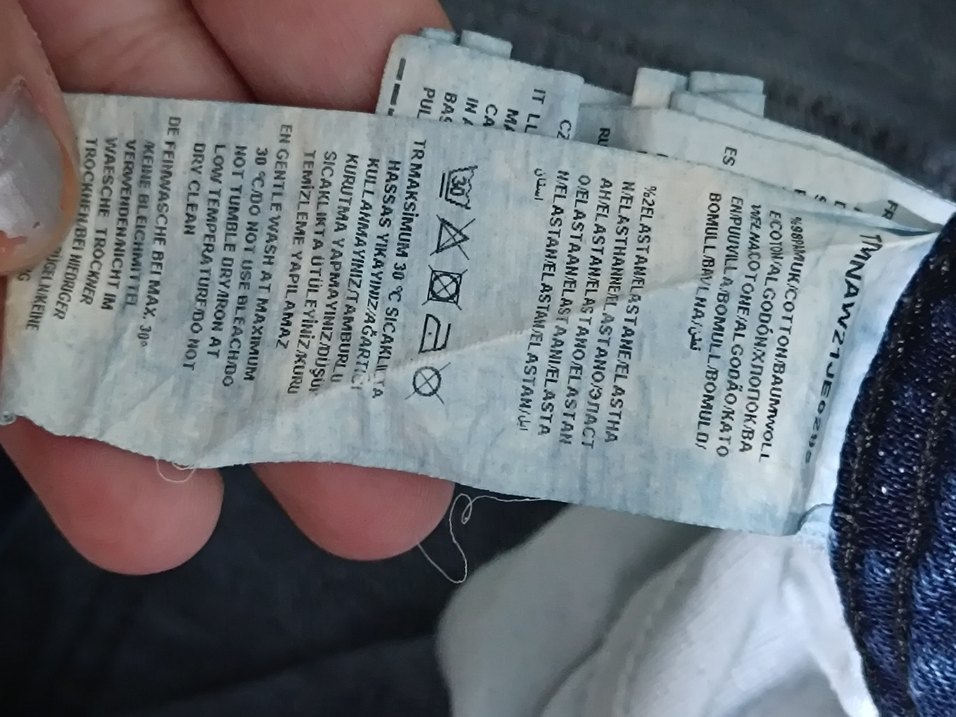 Erkek Lacivert Denim Regular Fit Günlük Kot Pantolon - Görsel 5