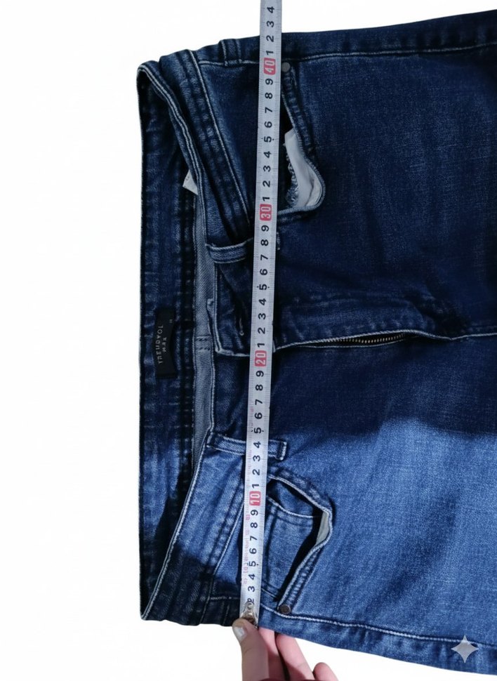 Erkek Lacivert Denim Regular Fit Günlük Kot Pantolon - Görsel 3