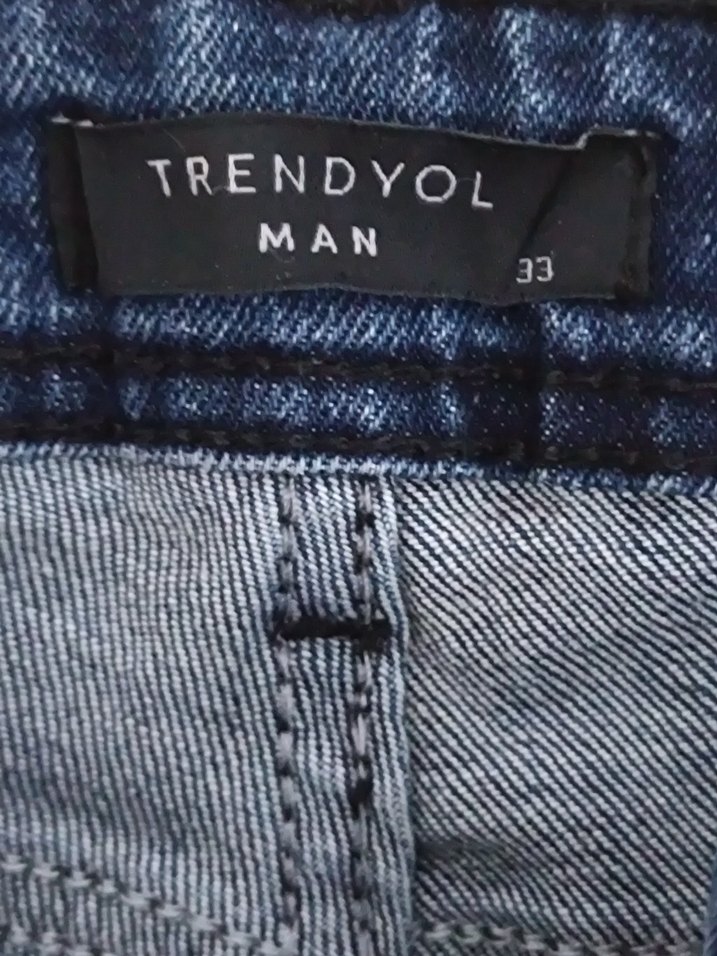Erkek Lacivert Denim Regular Fit Günlük Kot Pantolon - Görsel 4