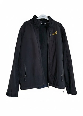 Fermuarlı Siyah Erkek Kayak Montu - Görsel 2