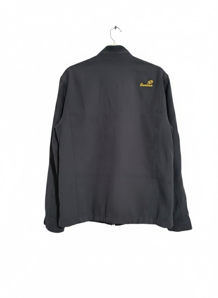 Fermuarlı Siyah Erkek Kayak Montu - Görsel 3