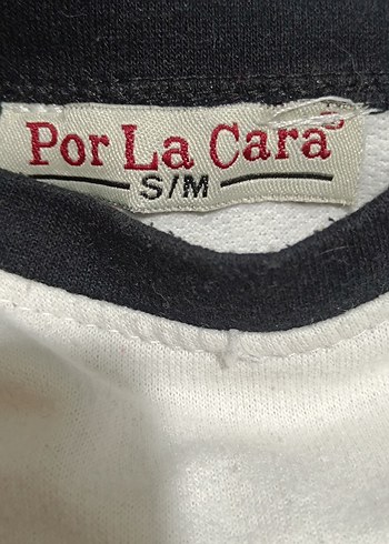 Oxford Baskılı Beyaz Kadın Sweatshirt - Görsel 3