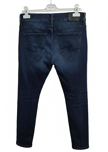Erkek Lacivert Midi Boy Regular Fit Denim Jean - Görsel 2
