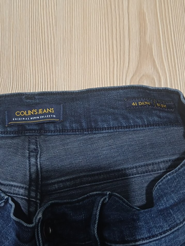 Erkek Lacivert Regular Fit Denim Jean - Görsel 3