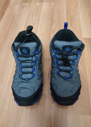 Gri Erkek Çocuk Sneakers Velcro Bağcıklı