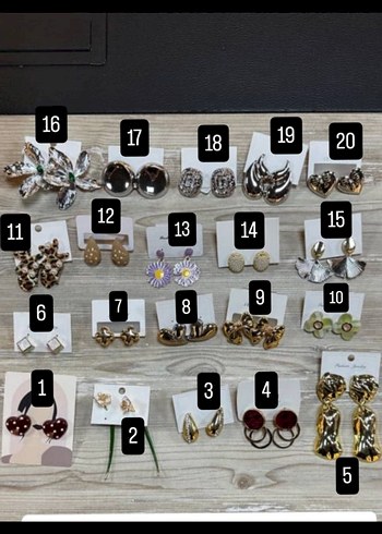 Mini Küpeler - Görsel 2