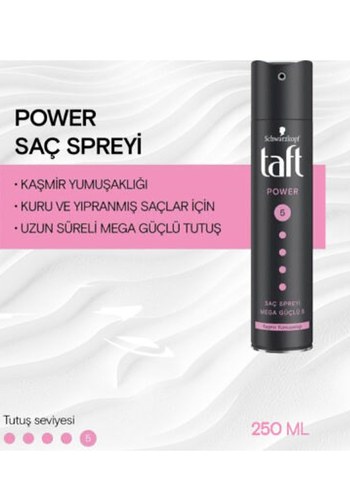 Schwarzkopf Taft Power Saç Spreyi 5 Güç - Görsel 5