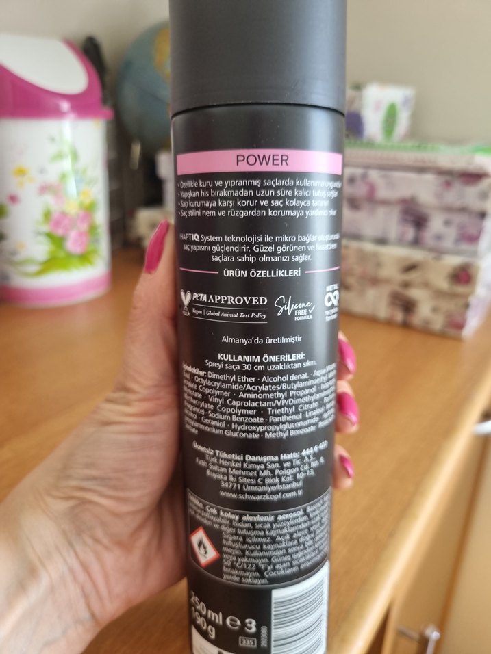 Schwarzkopf Taft Power Saç Spreyi 5 Güç - Görsel 4