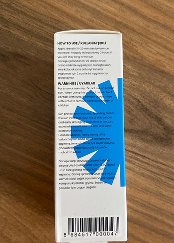 LUIS BIEN Mavi Işık Koruyucu Güneş Kremi SPF 50 - Görsel 3