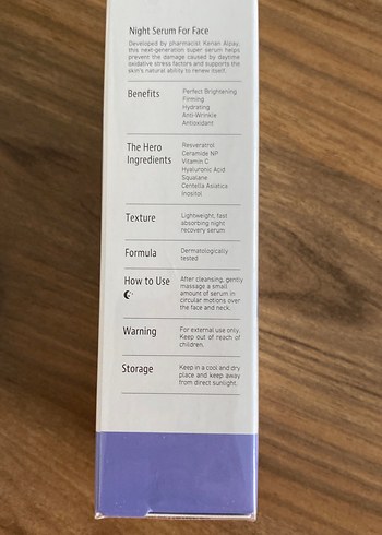 Herbaderm Super Serum Gece Onarıcı - Görsel 3