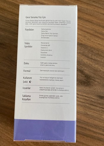 Herbaderm Super Serum Gece Onarıcı - Görsel 2