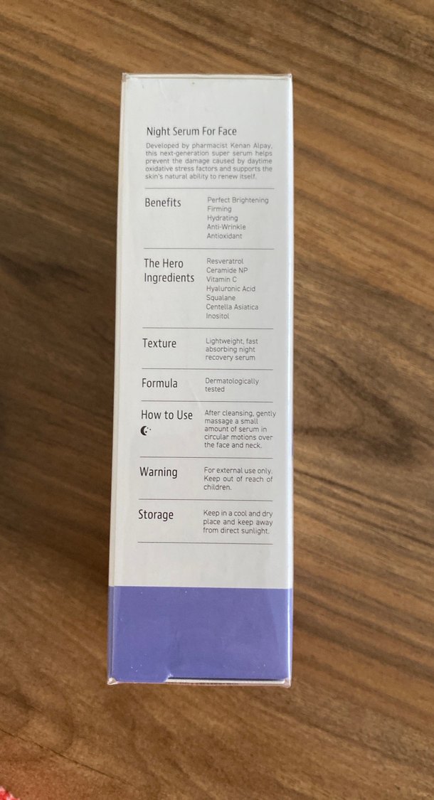 Herbaderm Super Serum Gece Onarıcı - Görsel 3