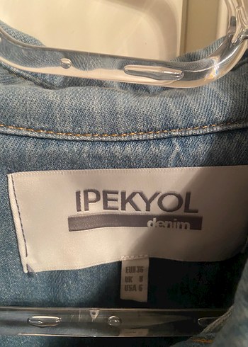 ipekyol İpekyol denim koleksiyonu kot gömlek