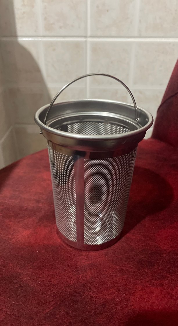 Gri Çay Demliği Süzgeci - Görsel 2