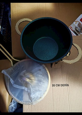 9 Parça Mavi Tencere Seti - Görsel 8