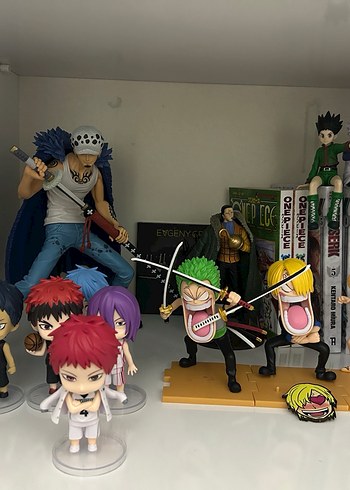 Anime figürleri One piece/ Kuroko/ HunterXHunter