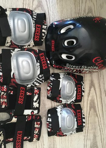 Erkek Siyah Kilitli Biker Paten - Görsel 4