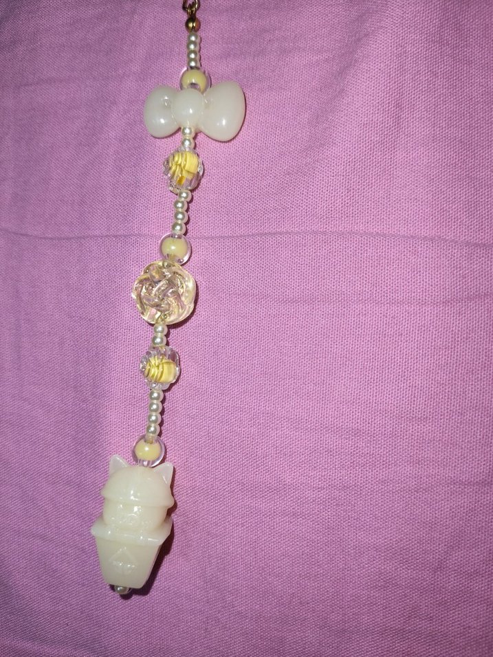 Pastel Boncuklu anahtarlık 2 adet - Görsel 5