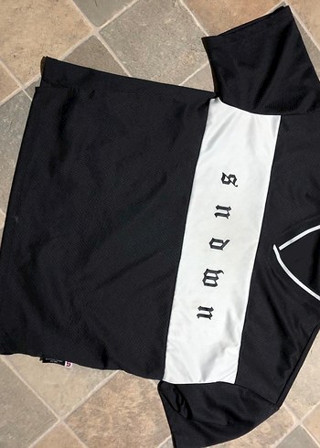 Siyah Erkek Street Wear oversized tişört - Görsel 2