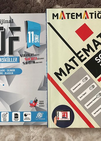  11. Sınıf Matematik Kazanım Merkezli Soru Kitapları