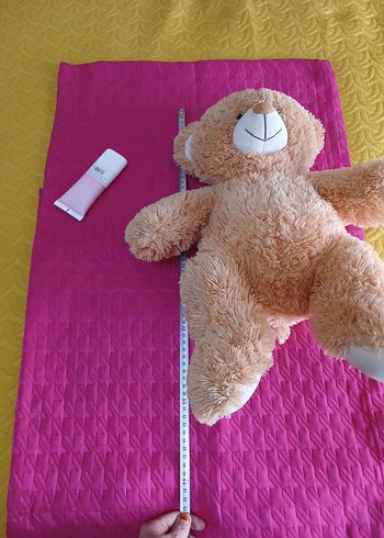  Beden Renk Pastel Kahverengi Peluş Oyuncak Ayı