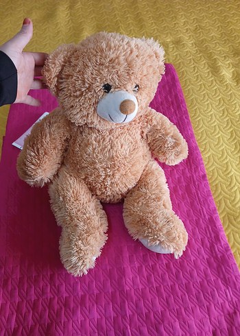  Beden Pastel Kahverengi Peluş Oyuncak Ayı