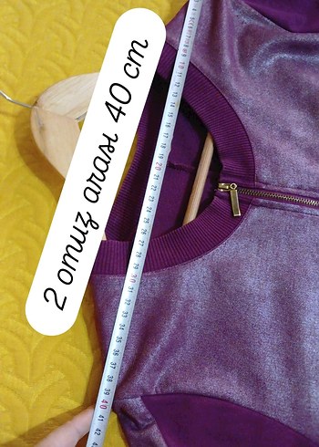 Uzun Mor Kadın ikili eşofman Takımı - Görsel 5