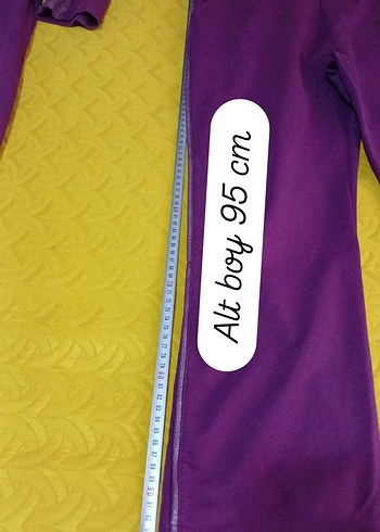 Uzun Mor Kadın ikili eşofman Takımı - Görsel 3