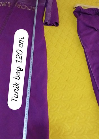 Uzun Mor Kadın ikili eşofman Takımı - Görsel 2