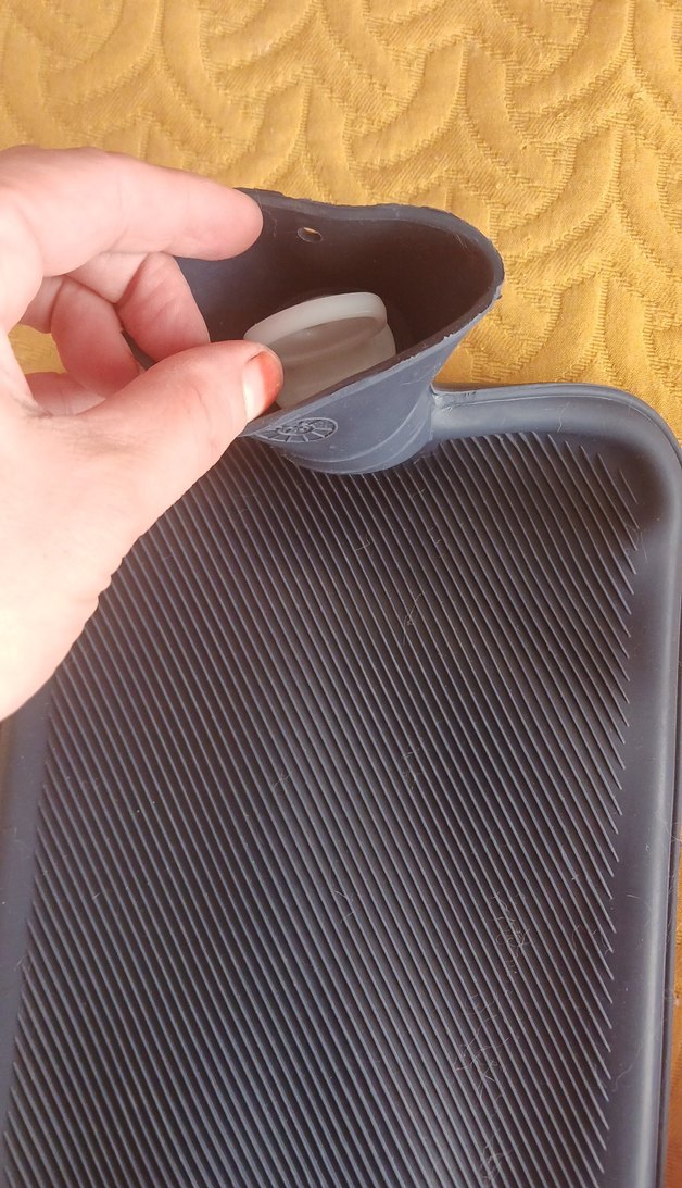 Sıfır Pembe Peluş Sıcak Su Torbası - Görsel 4