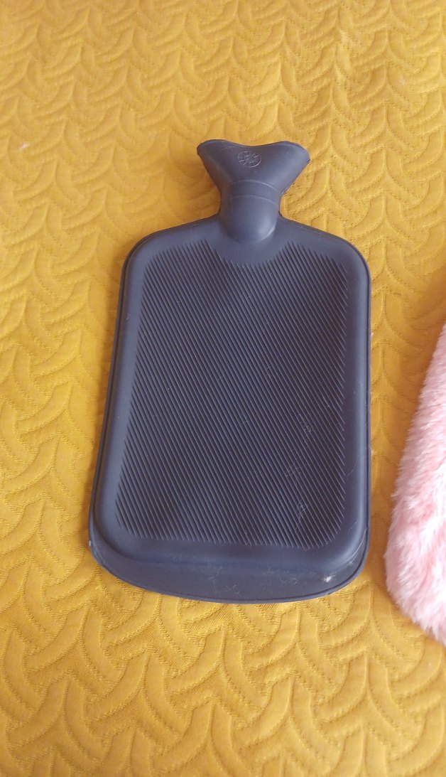 Sıfır Pembe Peluş Sıcak Su Torbası - Görsel 3